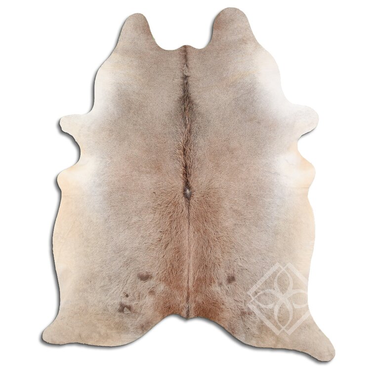 Loon Peak Trask Cowhide Tan Rug Wayfair